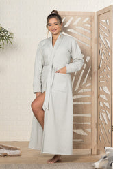 Fleece Olive Robe