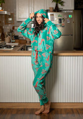 Turquoise jumpsuit