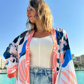 Patterned cardigan