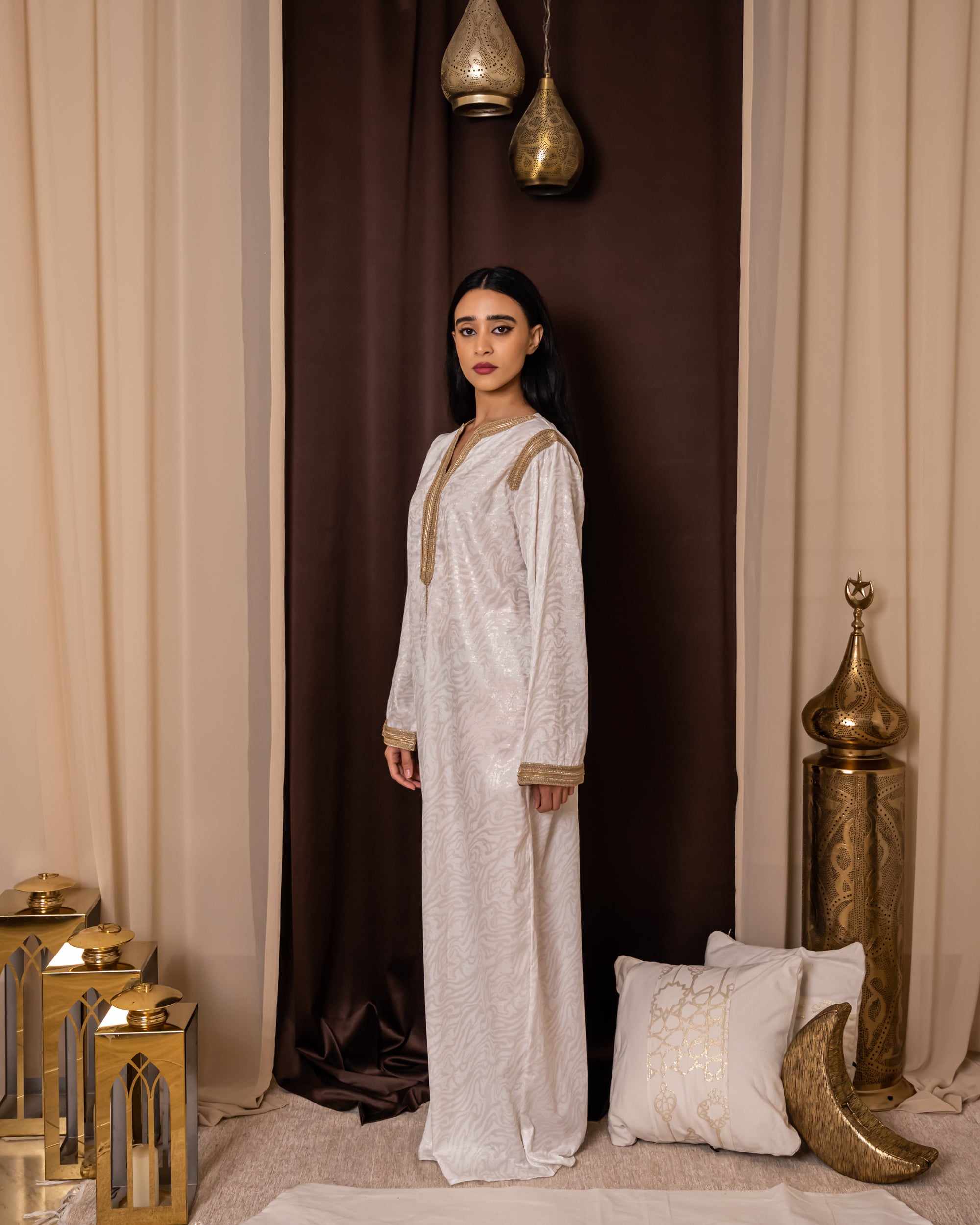 Malika kaftan dress