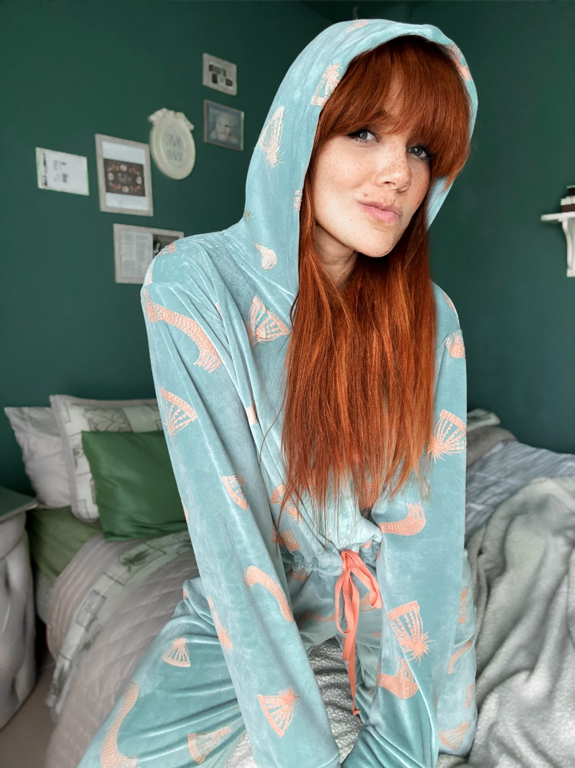 Sky blue onesie