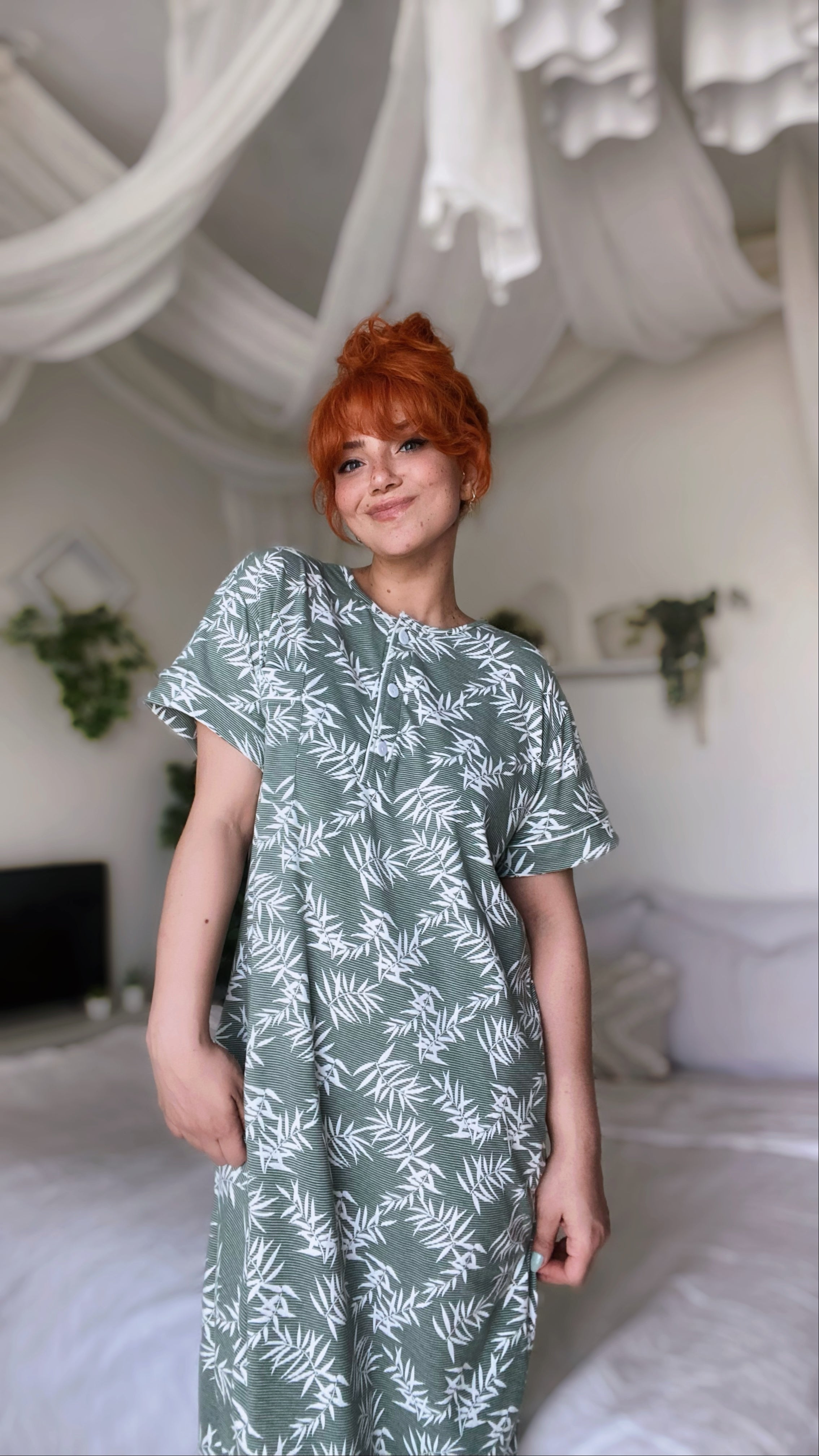 Floral Nightgown