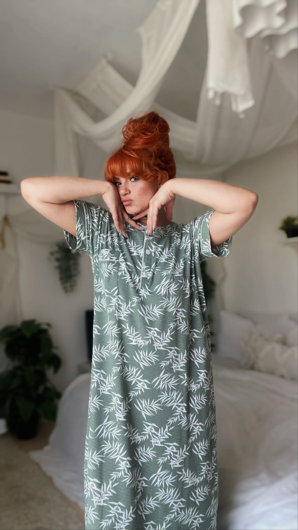 Floral Nightgown